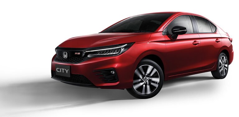 Honda City 5th gen red