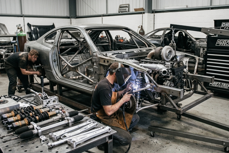 Pro Drift Car Setup Explained: Chassis, Suspension & Tire Strategy